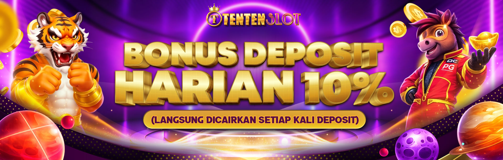 BONUS DEPOSIT HARIAN 10%