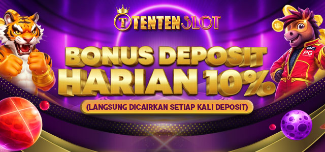 BONUS DEPOSIT HARIAN 10%