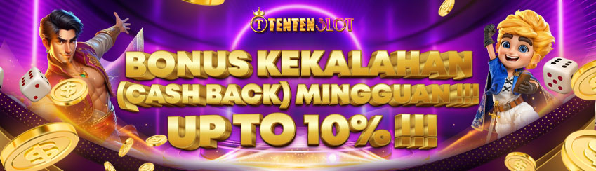 BONUS CASHBACK 10% (KHUSUS SLOT)